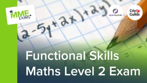 Functional skills maths level 2 exam