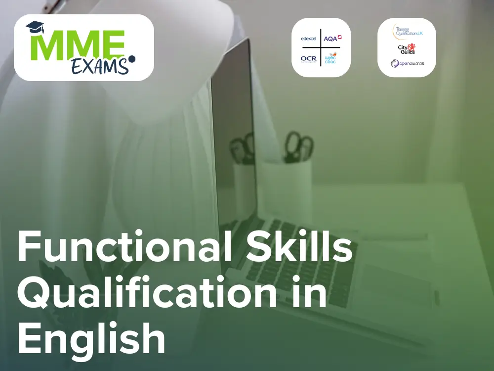 Functional Skills Qualification in English 2026