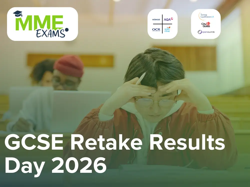 GCSE Retake Results Day 2026